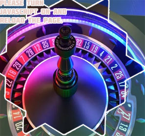 A roulette wheel has 38 colored slots
