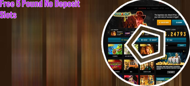 Free 5 pound no deposit slots