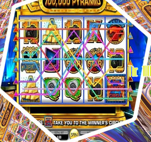 Pyramid slot machine
