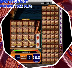 Spartacus slot machine